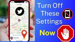Fix Twitter Not To Track Your Location And Other Information ..!  [2023]