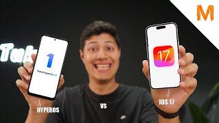 Surreal! HyperOS vs IOS 17 Qual a Melhor? Comparativo