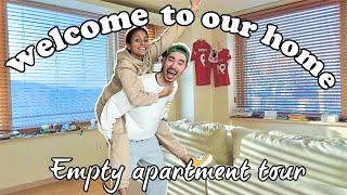 Empty Apartment Tour in Korea  2-bedroom, $1,200/month   (ambw, internationalcouple)