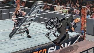 WWE 2K20 - INSANE TABLES LADDERS & CHAIRS MOMENTS!