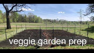 veggie garden prep | amending soil and keeping critters out