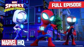 Electro's Gotta Glow / Black Cat Chaos | Spidey and His Amazing Friends | @disneyjr @MarvelHQ