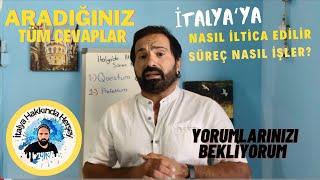 İtalya’ya Nasıl İltica Edilir ve Süreç Nasıl İşler ?