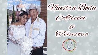 El enlace matrimonial de Alicia y Timoteo. PRODUCCIONES TORRES