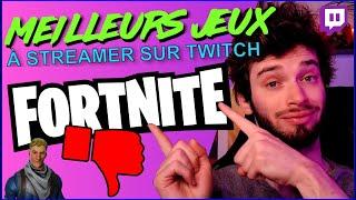 COMMENT CHOISIR QUEL JEU STREAMER SUR TWITCH