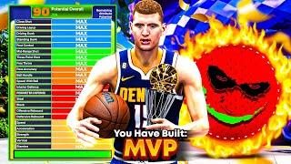 Creating MVP Nikola Jokic Build in NBA 2K24!