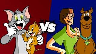 MUGEN Battle - Tom Cat/Jerry Mouse vs Shaggy/Scooby-Doo