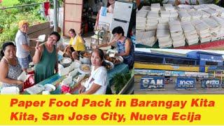 Paper Food Pack in Barangay Kita-Kita San Jose City, Nueva Ecija