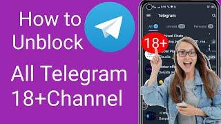 How to fix this channel can't be displayed on telegram new prosses (2023)