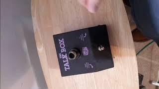 How to Connect and Play a Talk Box for Electric Guitar