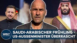 PUTINS KRIEG: In Saudi-Arabien gibt es erste Anzeichen für Annäherung zwischen USA und Ukraine