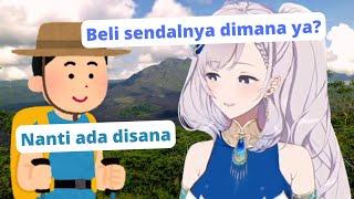 Reine Kena Scam Karena Lupa Bawa Sendal | Pavolia Reine Hololive ID