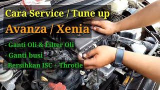 Cara Service | Tune Up Avanza Xenia | ganti oli - filter oli - ganti busi - bersihkan ISC- throtle