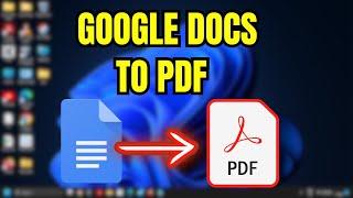 Convert Google Docs to PDF: Step-by-Step Guide