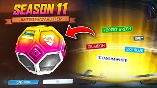 SEASON 11 DROP OPENING ON ROCKET LEAGUE!