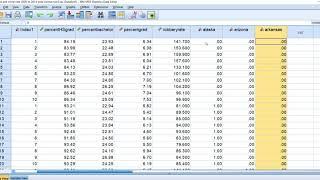 Fixed effects panel regression in SPSS using Least squares dummy variable approach