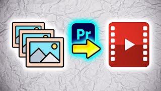 How to Convert Image Sequence into a Video in Premiere Pro