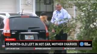 18 month old left in hot car, mom arrested   Video Library