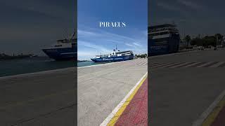 Piraeus Harbour #2024 #vlog #travel #greece #port #harbour