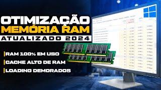 COMO OTIMIZAR O PC MELHORANDO A MEMORIA RAM ! MAIS DESEMPENHO DA RAM EM SEUS JOGOS PARA MAIS FPS !