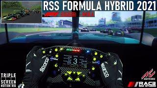 F1 2021 POV Onboard at Imola - RSS Formula Hybrid 2021 Mod for Assetto Corsa [Triple Screen]