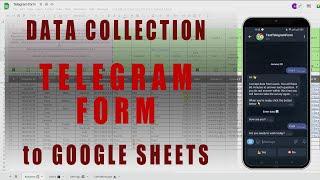 TelegramForm - Data collection from Telegram to Google Sheets