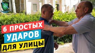 6 ЭФФЕКТИВНЫХ УДАРОВ для УЛИЦЫ || Михаил Стёпырев || Система НЕВОД #невод #удары #стёпырев