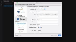 [HOW TO] Connect to Amazon Redshift
