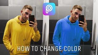 How To Change Colors On Photos Using PicsArt