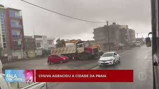 Chuva agraciou a cidade da Praia | Fala Cabo Verde