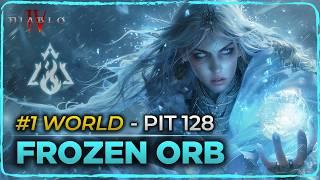 Diablo 4 #1 WORLD Frozen Orb Sorc Clear ️