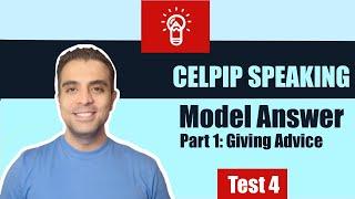 CELPIP Speaking Model Answer - Task 1 - Practice Test 4