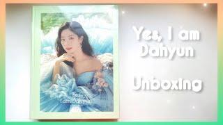  Распаковка фотобука Yes, I am Dahyun (Apple Green ver.) // Twice unboxing 