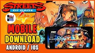 Streets of Rage 4 Mobile - Official Launch Gameplay (ANDROID IOS) FULL HD [1080P 60fps]
