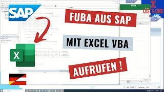 Funktionsbaustein aus SAP mit Excel VBA aufrufen [deutsch]