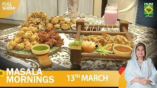 Masala Mornings - 13 March 2023 - Chatkhara Chicken Pakoray & Chinese Bhajia - Shireen Anwar