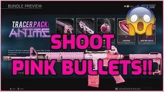 How to SHOOT PINK BULLETS M4A1 The Breakup Blueprint Tracer Pack Anime Call of Duty Modern Warfare