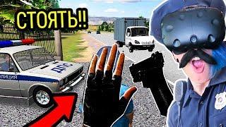 СИМУЛЯТОР ГАИШНИКА ПОЛИЦЕЙСКОГО В ВИРТУАЛЬНОЙ РЕАЛЬНОСТИ!! (POLICE ENFORCEMENT VR)