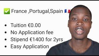 Apply ASAP, Study In Europe Free, No Tuition, No Application Fee, Monthly Stipend