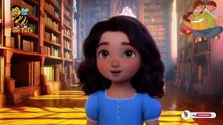 Animated cartoon | "The Enchanted Library | Laila's Magical Adventure Begins@Tale Tots