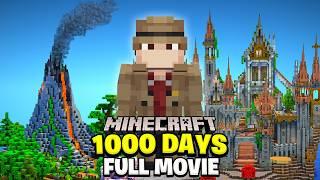 I Spent 1000 Days in Minecraft Survival [FULL MOVIE]