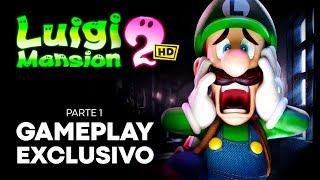 15 Minutos de LUIGI'S MANSION 2 HD - NUEVO GAMEPLAY Exclusivo   (Nintendo Switch)