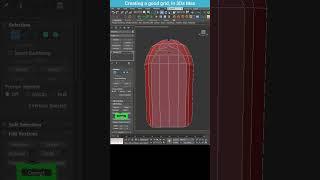 Optimizing 3D Model Mesh with the Connect Tool in 3ds Max #shorts  #3dsmax #connect