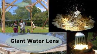 Free Energy solar Giant Water Parabola Cooker 1000f AQUA DEATH RAY