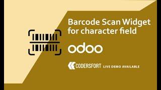 How to scan barcode and QR code with odoo | odoo mobile scanner | odoo webcam code scanner