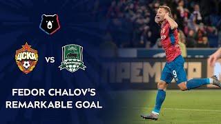 Fedor Chalov's Remarkable Goal Against FC Krasnodar | RPL 2019/20