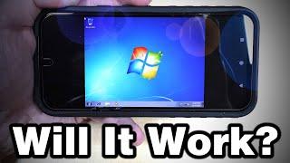 Installing Windows 7 On A Phone