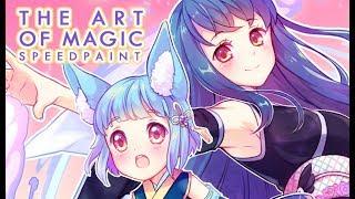 The Art of Magic [Paint Tool SAI] Speedpaint