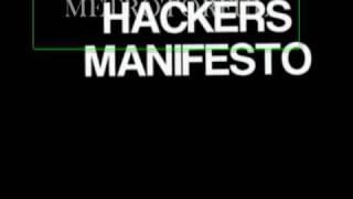 A HACKER"S MANIFESTO from ++THE Mentor++