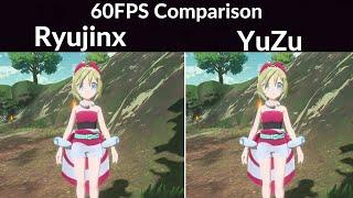 YuZu 60FPS Vs Ryujinx 60FPS Comparison - Pokémon Legends: Arceus